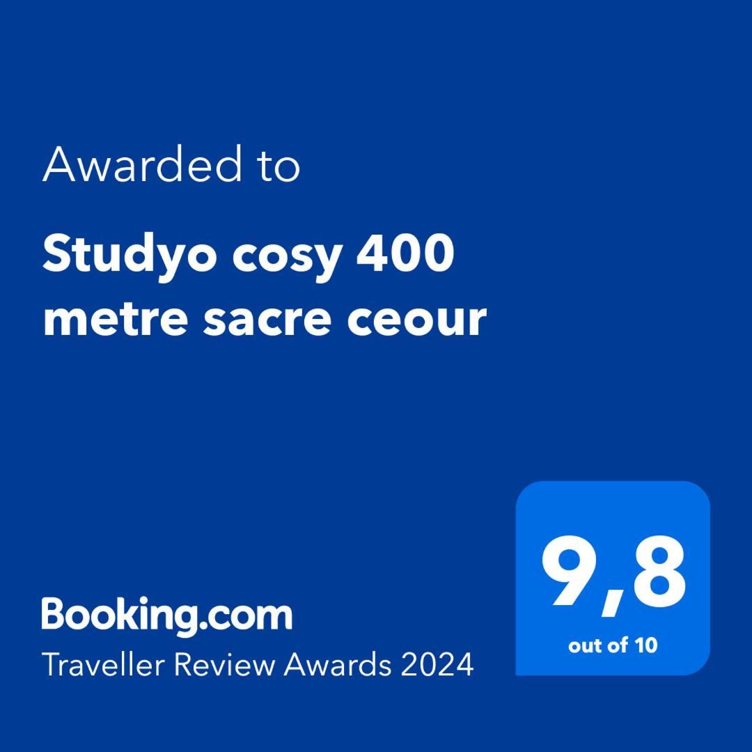 Studyo Cosy 400 Metre Sacre Ceour Apartment Paris Exterior photo