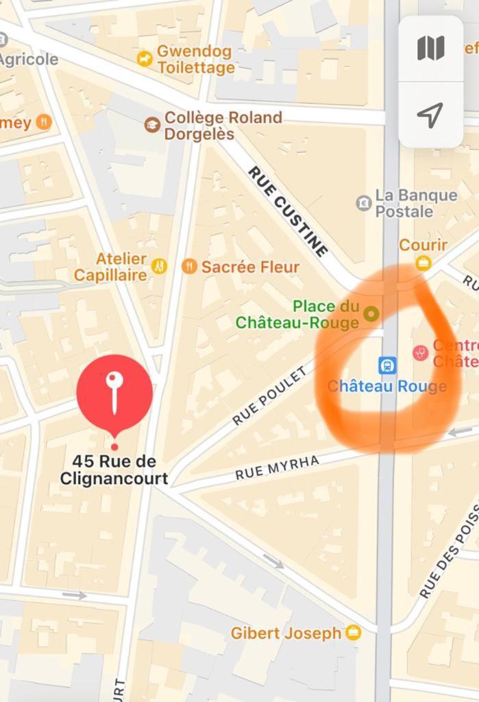 Studyo Cosy 400 Metre Sacre Ceour Apartment Paris Exterior photo